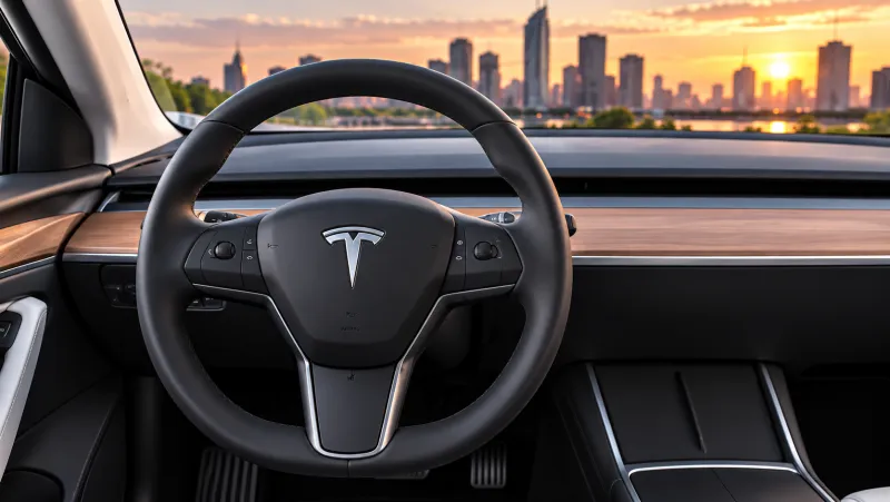 Model Y RWD interior