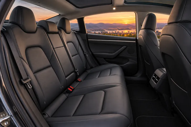 Model 3 interior
